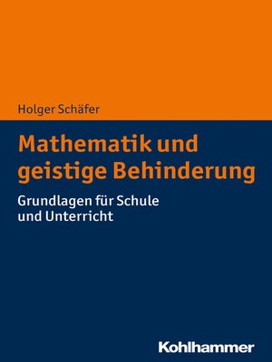 cover image of Mathematik und geistige Behinderung